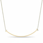 Large Smile Diamond Necklace⁠
