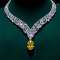 Dahya High Jewllery Lab Diamond (90 ct. total ) Necklace (17 in.) 18K White Gold