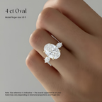 Pear Cut Three-Stone Engagement Ring in Solid Gold⁠