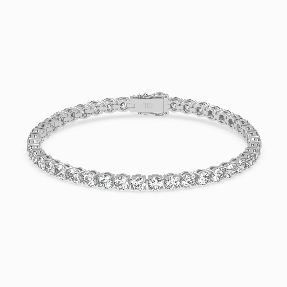 Round Tennis Lab Diamond Bracelet (8 ct. tw.) 18K Gold