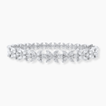 Bloomline Multi Shape Marquise and Round Lab Diamond Bracelet (10 ct. tw.) 18K White Gold