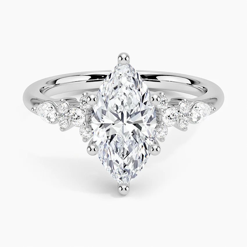 ecomposer-view with diamond shape-marquise, ecomposer-size-1.5-ct, ecomposer-metal type-white-gold-18k