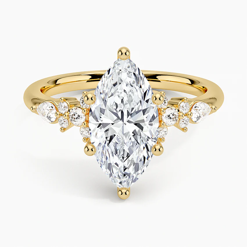 ecomposer-view with diamond shape-marquise, ecomposer-size-2-ct, ecomposer-size-2.5-ct, ecomposer-size-3-ct, ecomposer-metal type-yellow-gold-18k