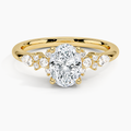 ecomposer-view with diamond shape-oval,ecomposer-size-1-ct,ecomposer-metal type-yellow-gold-18k