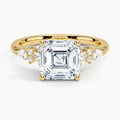 ecomposer-view with diamond shape-asscher, ecomposer-size-2-ct, ecomposer-size-2.5-ct, ecomposer-size-3-ct, ecomposer-metal type-yellow-gold-18k