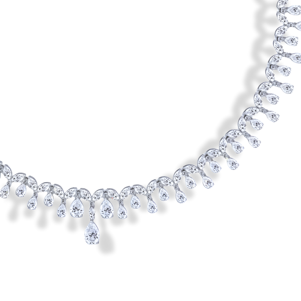 39 Carat Deline High Jewelry Bridal Lab-Grown Diamond Set 18K White Gold