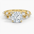 ecomposer-view with diamond shape-cushion, ecomposer-size-1-ct, ecomposer-size-1.5-ct, ecomposer-size-2-ct, ecomposer-size-2.5-ct, ecomposer-size-3-ct, ecomposer-metal type-yellow-gold-18k