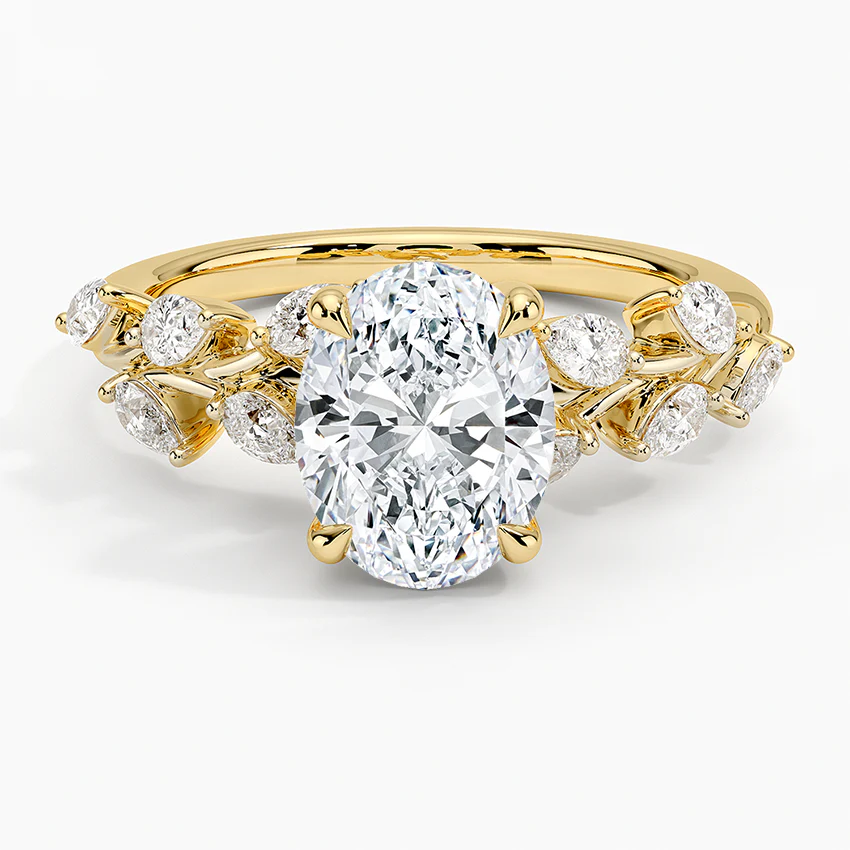 ecomposer-view with diamond shape-oval, ecomposer-size-1-ct, ecomposer-size-1.5-ct, ecomposer-size-2-ct, ecomposer-size-2.5-ct, ecomposer-size-3-ct, ecomposer-metal type-yellow-gold-18k