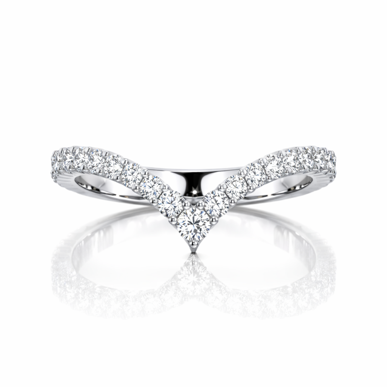 18K Solid Gold Madeleine Pear Halo Lab Diamond Bridal Ring Set