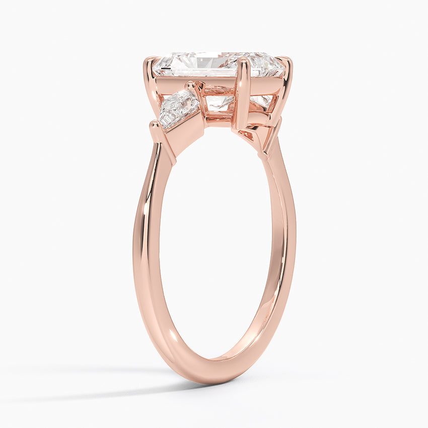 18K Solid Gold Classic Trilogy Ring