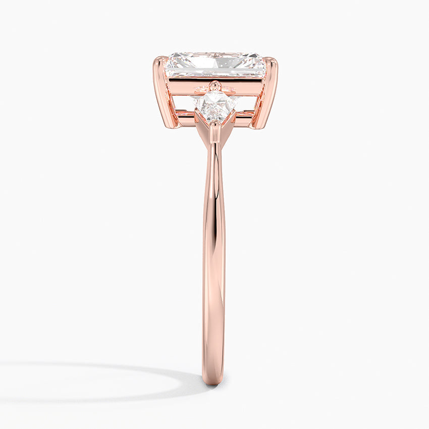 18K Solid Gold Classic Trilogy Ring