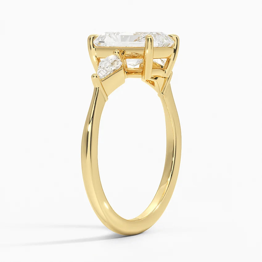 18K Solid Gold Classic Trilogy Ring