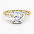 18K Solid Gold Classic Trilogy Ring