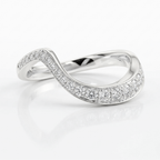 18K Solid Gold Velora Eye Marquise Solitaire Ring Set