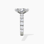 18K Solid Gold Venera Emerald Lab Diamond 0.5 Carat Ring