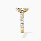 18K Solid Gold Venera Marquise Lab Diamond 0.5 Carat Ring Set