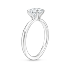 18K Solid Gold Antoinette Asscher Wedding Ring Set