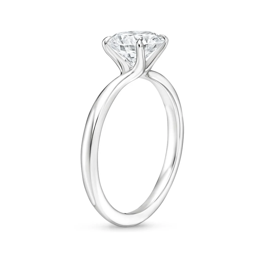 18K Solid Gold Antoinette Asscher Wedding Ring Set