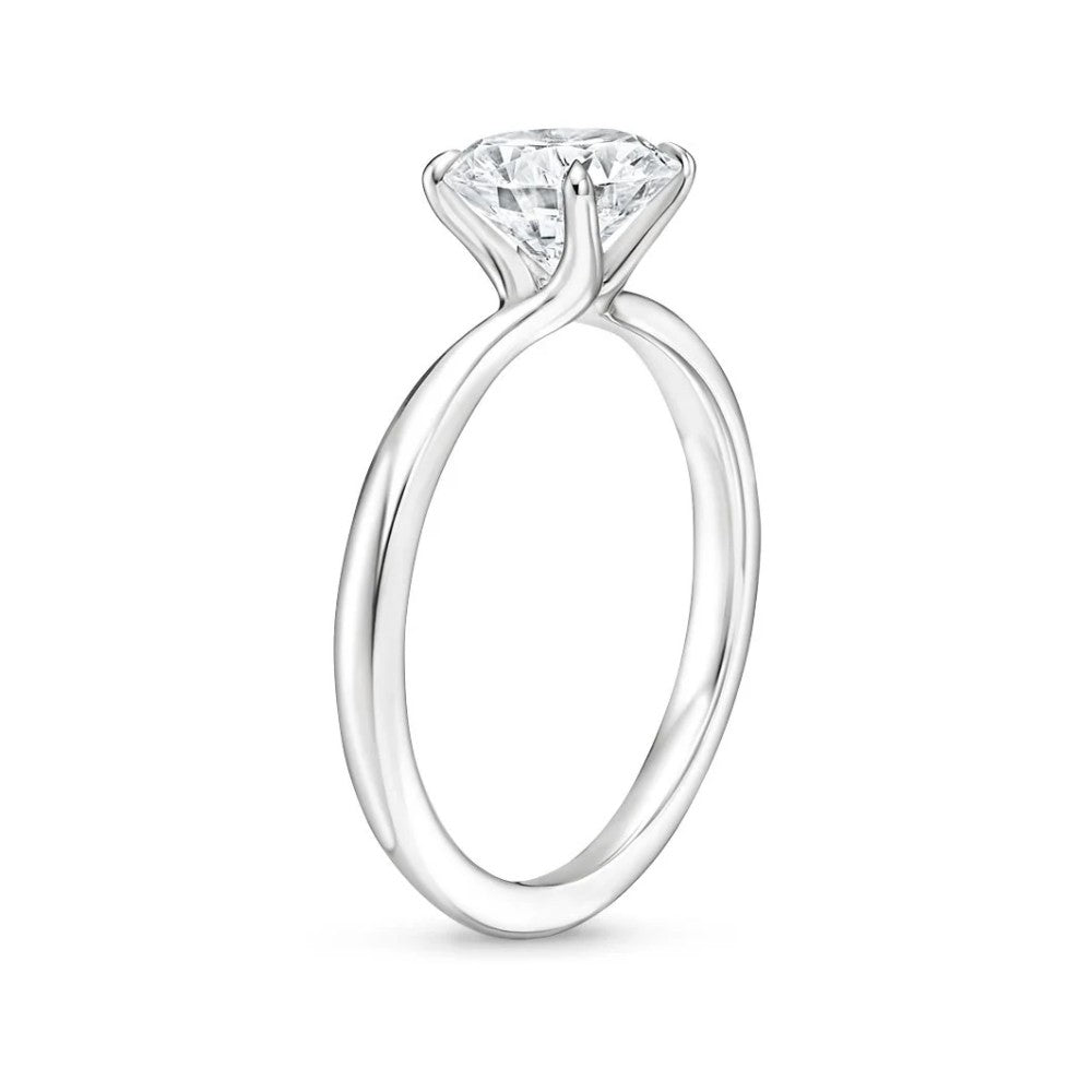 18K Solid Gold Antoinette Oval Lab Diamond Ring Set