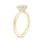 18K Solid Gold Antoinette Princess Lab Diamond Ring Set