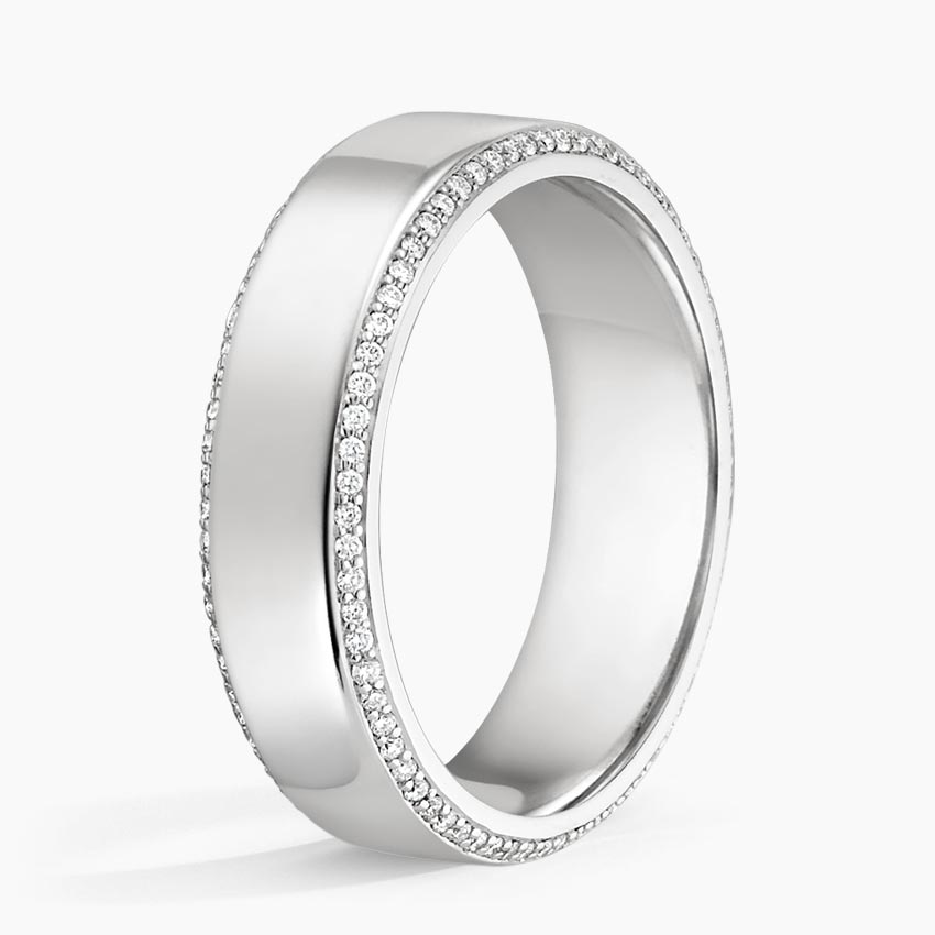 18K Solid Gold Verdant Men's Lab Grown Diamond Ring