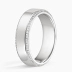 18K Solid Gold Verdant Men's Lab Grown Diamond Ring