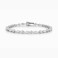 Marquise and Round Tennis Lab Diamond Bracelet (8 ct. tw.) 18K Gold