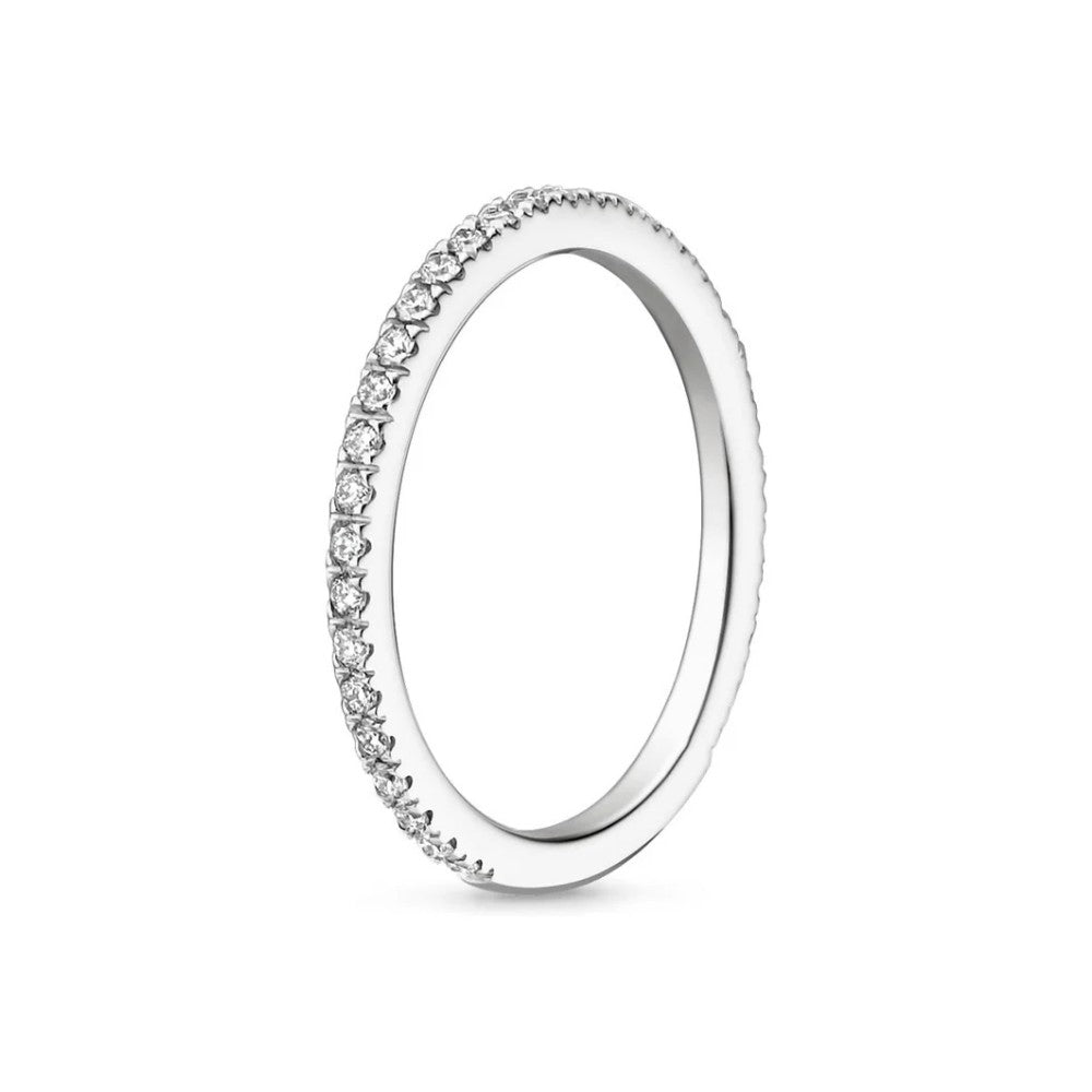 Pear Diamond Pavé Engagement Ring & Matching Band Set⁠