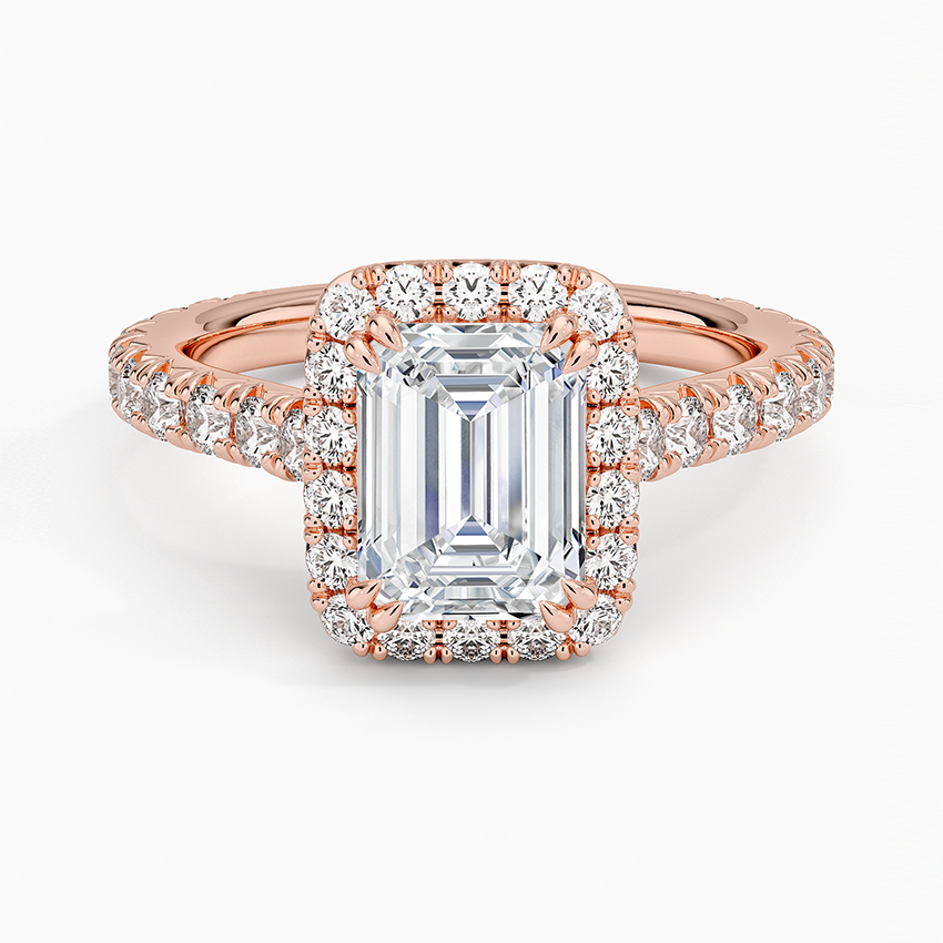 Halo Pave Ring