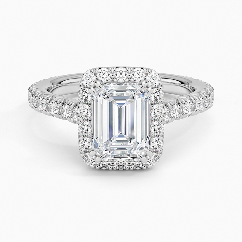 Halo Pave Ring
