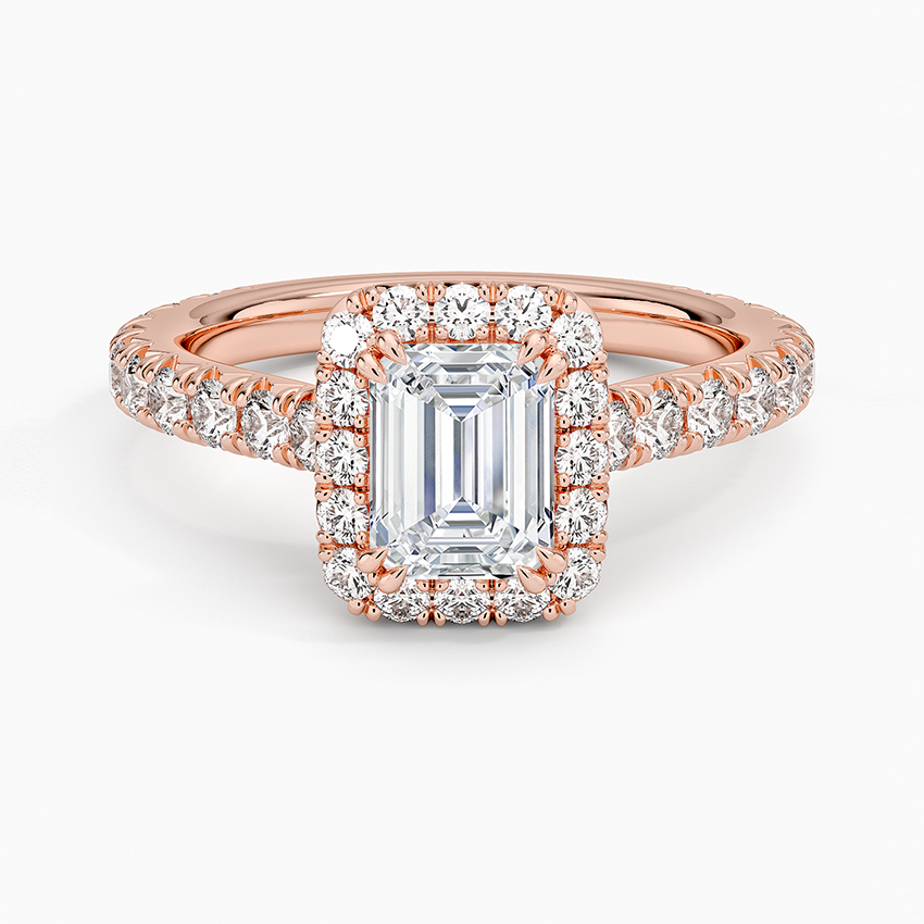 Halo Pave Ring