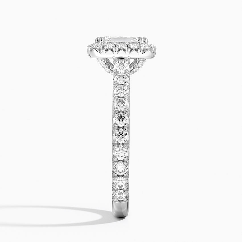 Halo Pave Ring