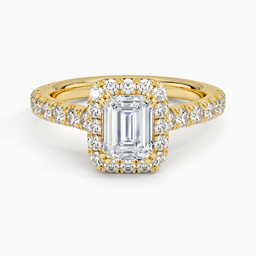 Halo Pave Ring