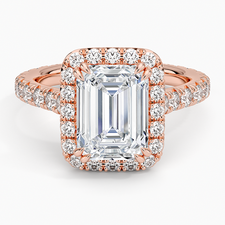 Halo Pave Ring