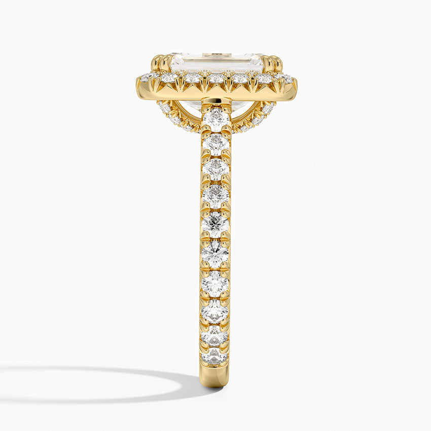 Halo Pave Ring