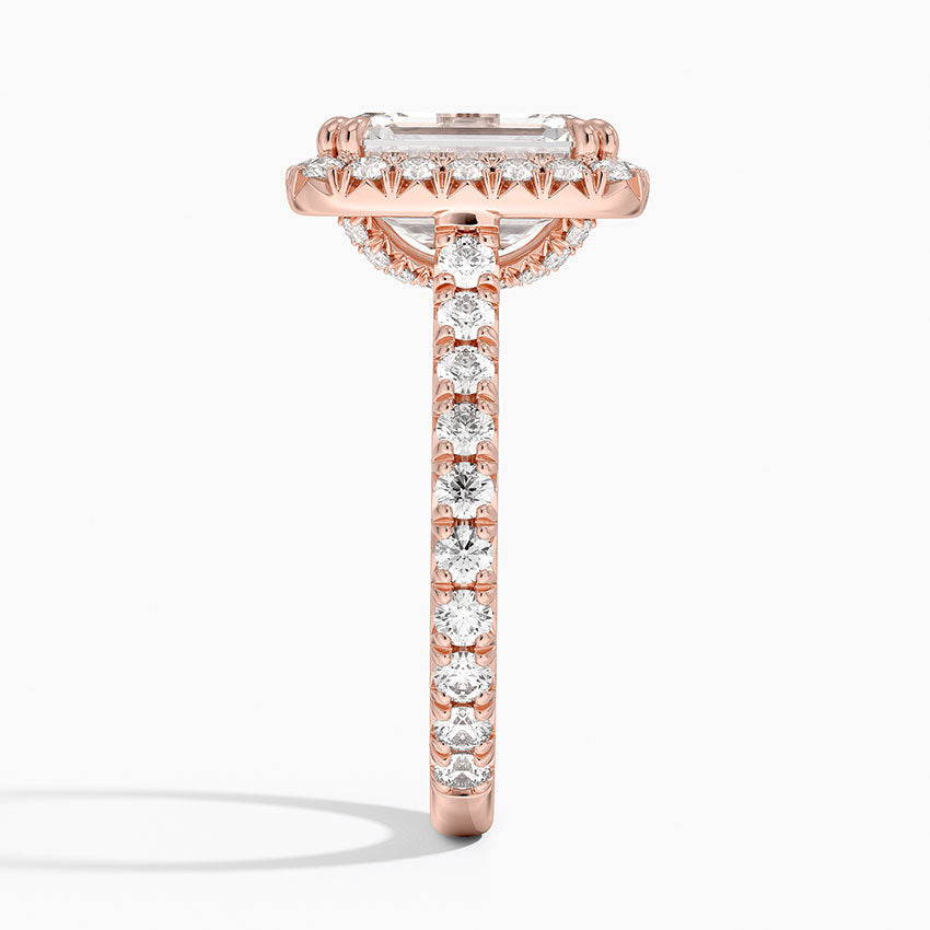Halo Pave Ring