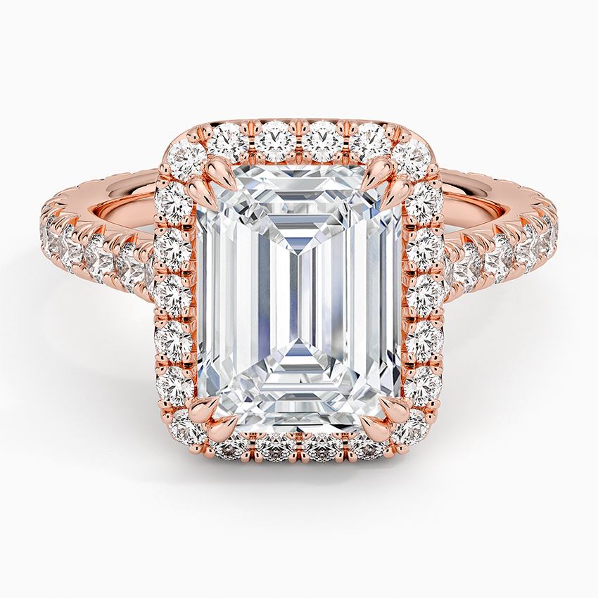 Halo Pave Ring