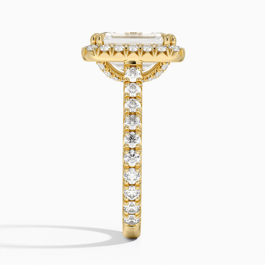 Halo Pave Ring