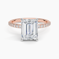 ecomposer-view with diamond shape-emerald,ecomposer-size-2-ct,ecomposer-metal type-rose-gold-18k
