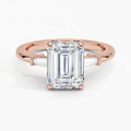 ecomposer-view with diamond shape-emerald,ecomposer-size-2-ct,ecomposer-metal type-rose-gold-18k