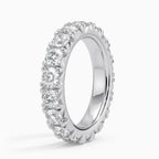 18K Solid Gold Round Lab Diamond Classic Band