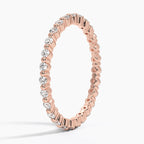 18K Solid Gold Sienna Lab Diamond Eternity Band