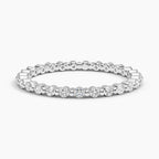 18K Solid Gold Sienna Lab Diamond Infinity Band