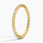 18K Solid Gold Sienna Lab Diamond Eternity Band
