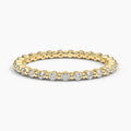 18K Solid Gold Sienna Lab Diamond Infinity Band