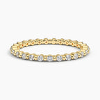 18K Solid Gold Sienna Lab Diamond Infinity Band