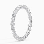 18K Solid Gold Sienna Lab Diamond Eternity Band