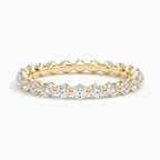 18K Solid Gold Sienna Lab Diamond Eternity Band