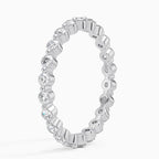 18K Solid Gold Sienna Lab Diamond Eternity Band