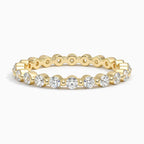 18K Solid Gold Sienna Lab Diamond Eternity Band